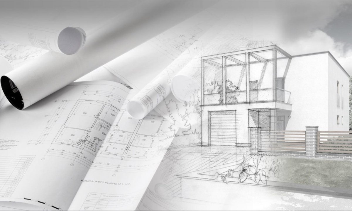 Фон для архитектурного портфолио