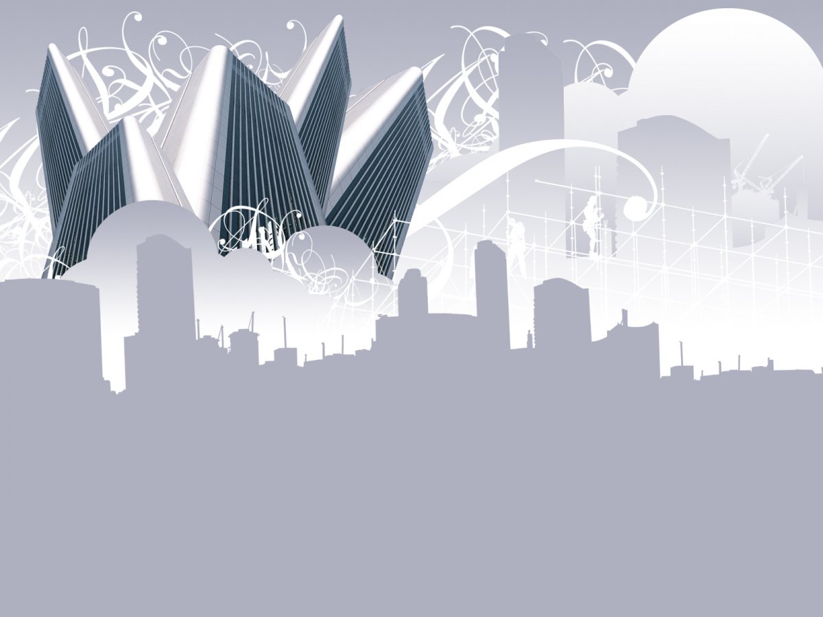 Фон для визитки город