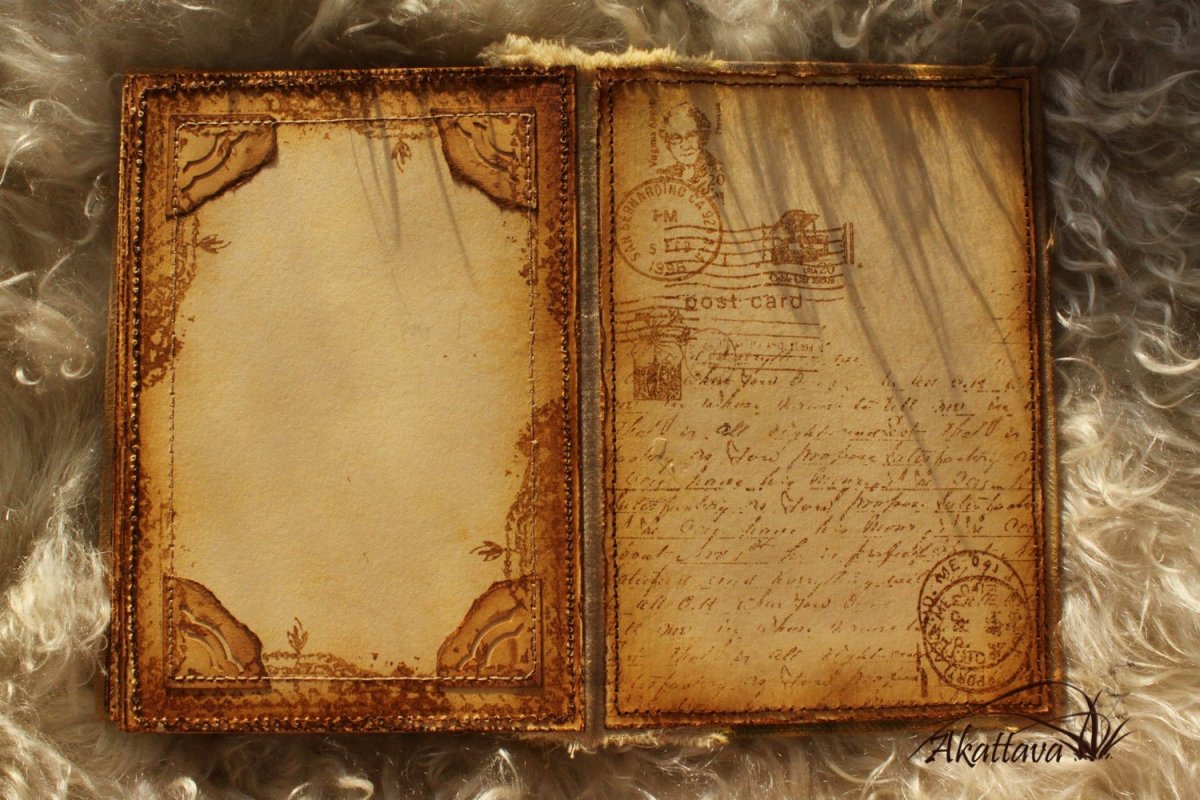 Страница старой книги