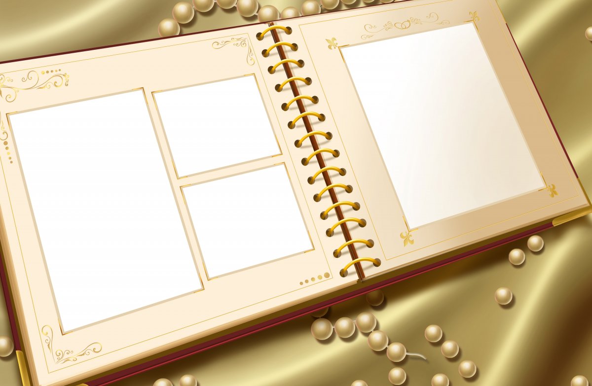 Макет альбома для фотографий