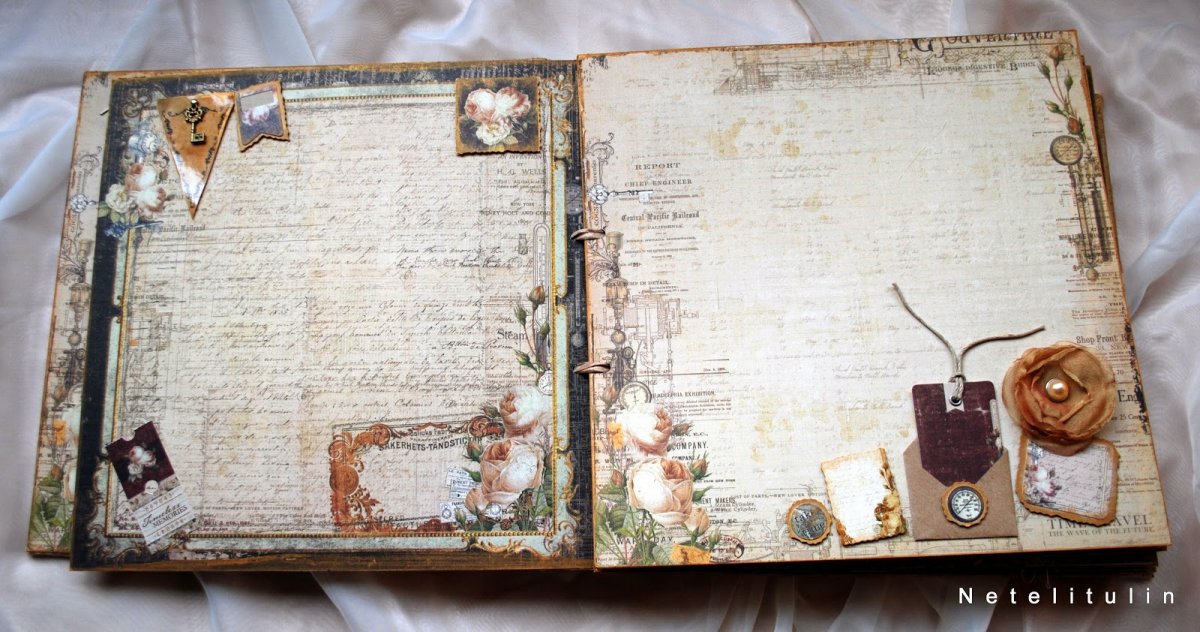 Старинный фотоальбом