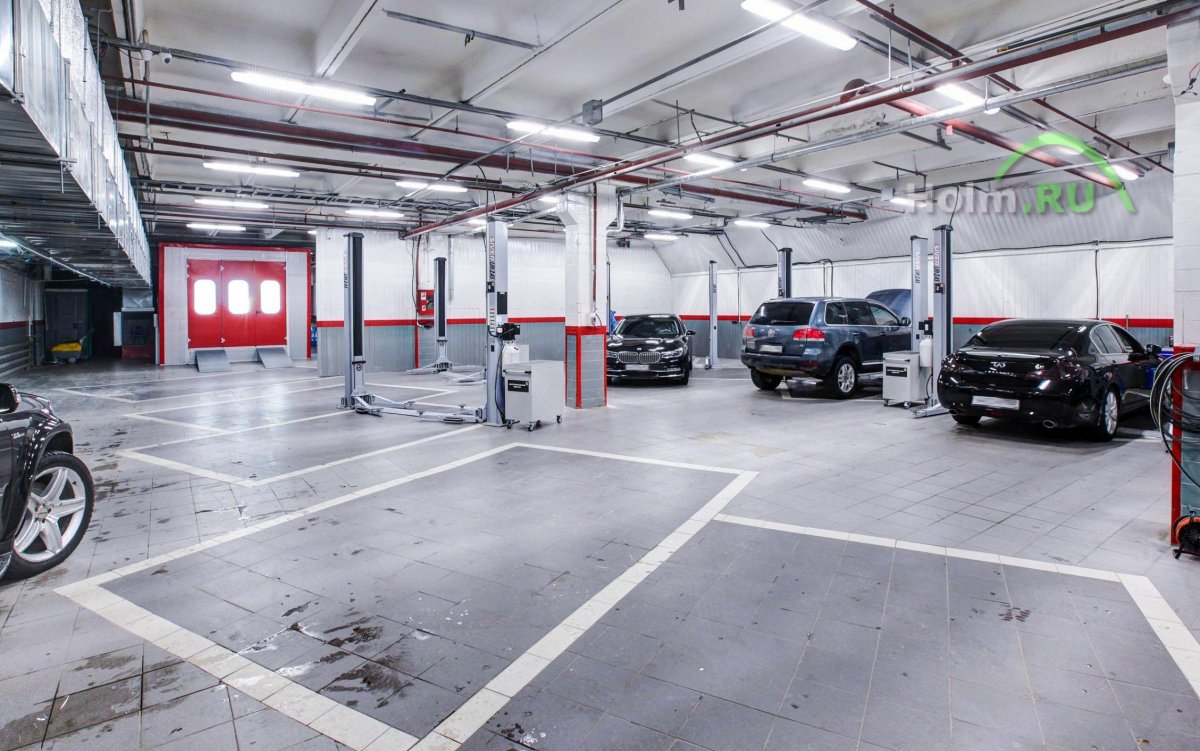 Красивая автомастерская