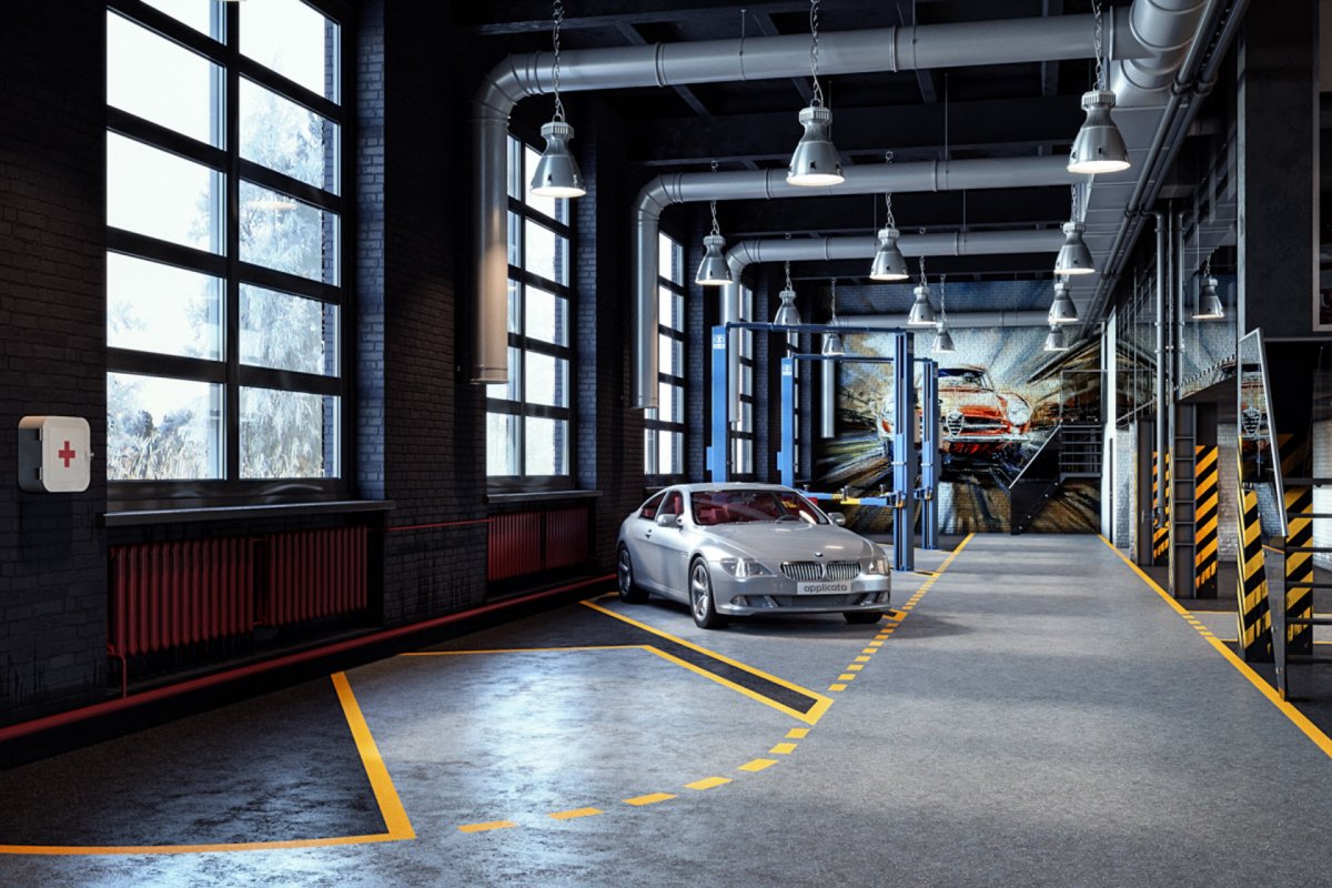 Автосервис обои