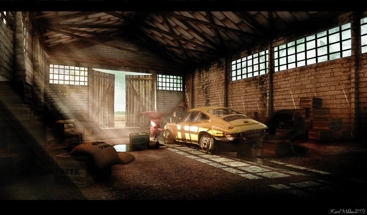 Фулл хд Porsche Cayman gt3 ночь