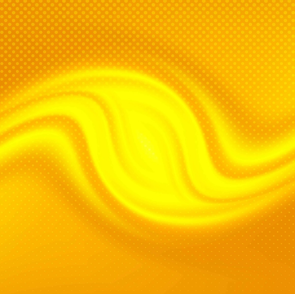 Желтая абстракция волны