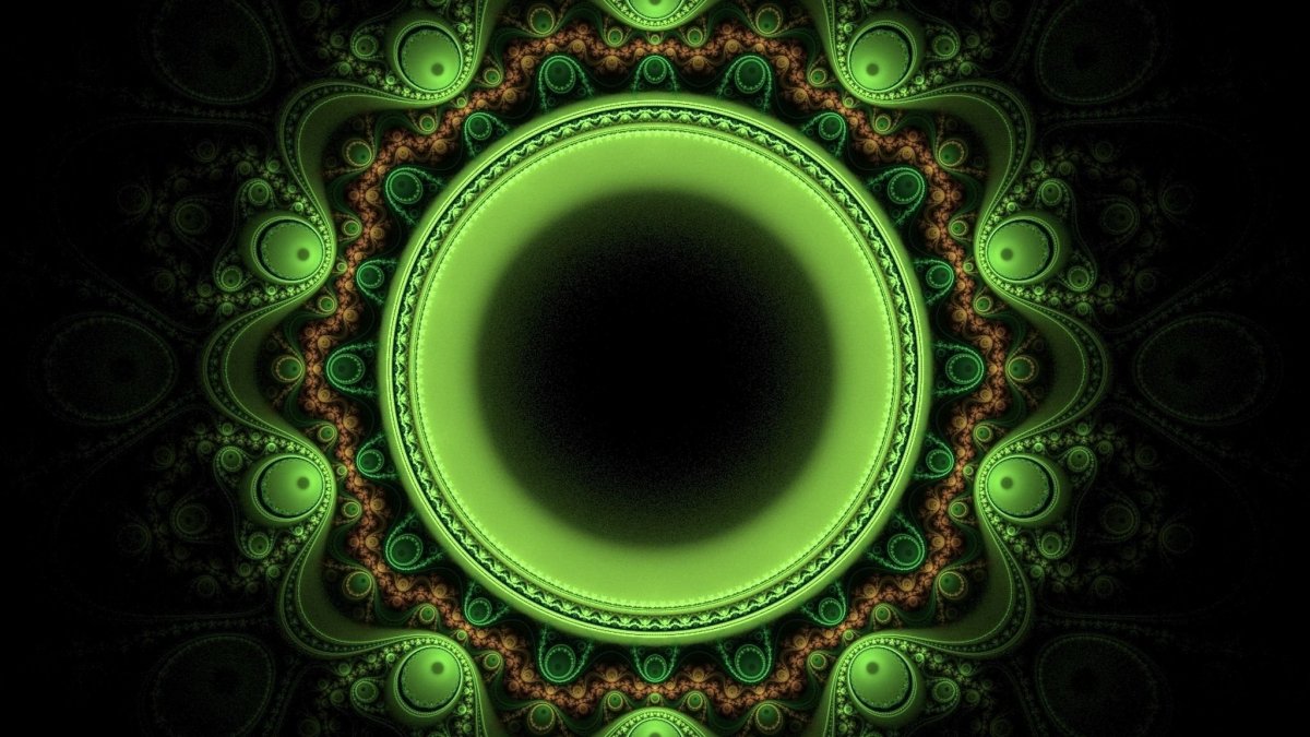 Зеленый круг