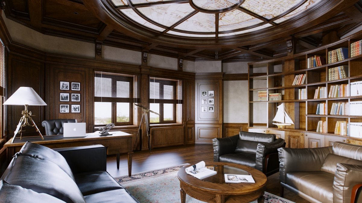 Библиотеки с большими окнами