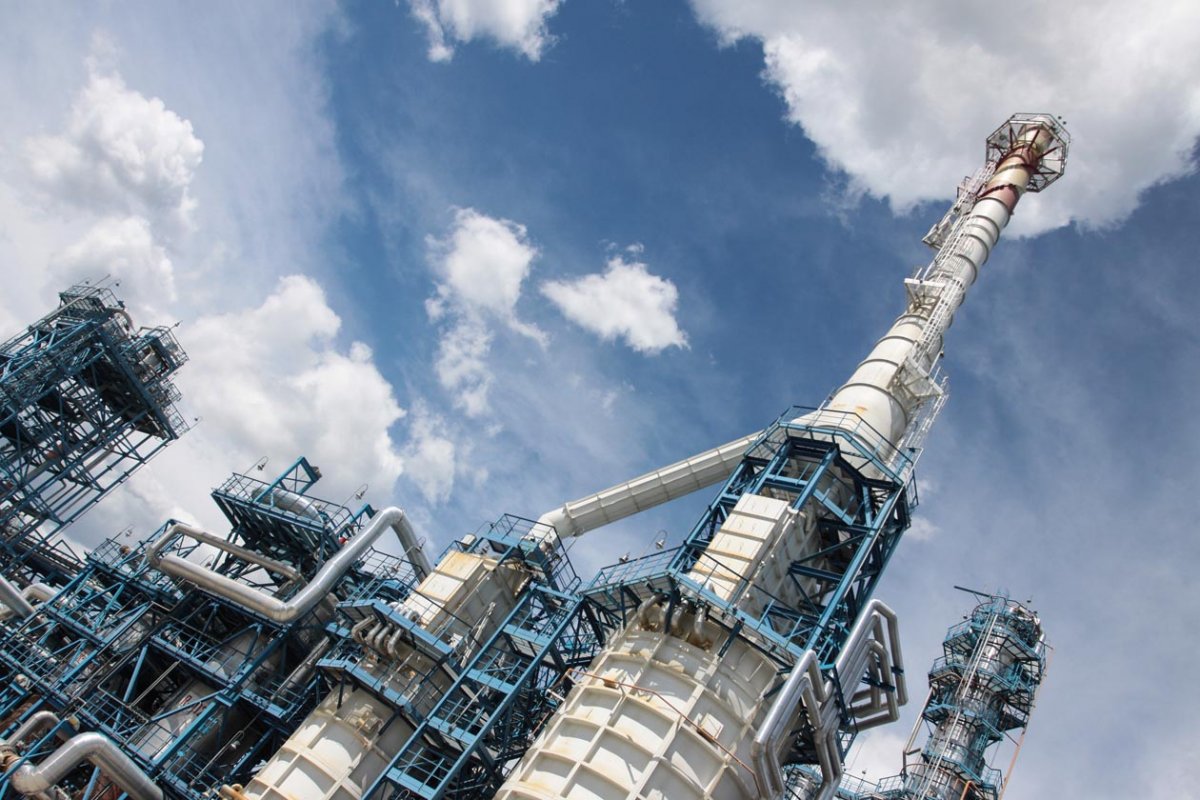 Омский НПЗ 1955 год