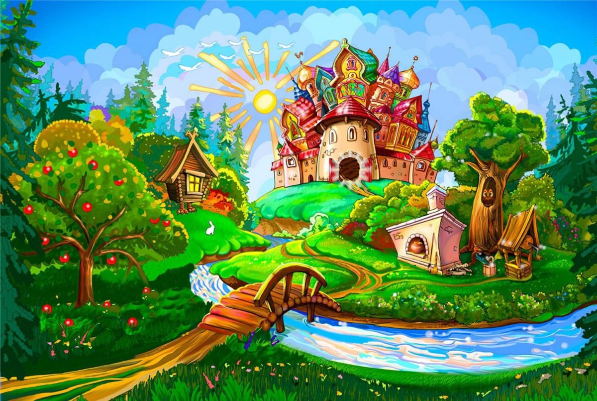 Фон для презентации русские народные сказки