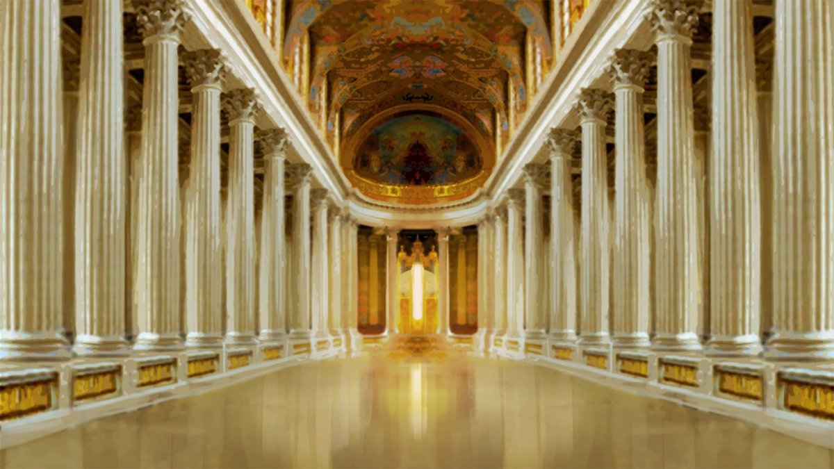 Древняя Греция дворец зал