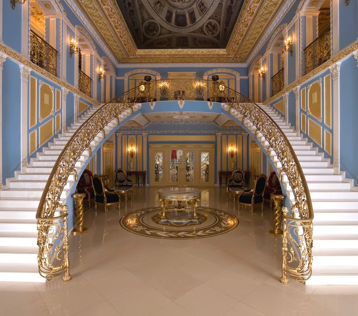 Екатерининский дворец парадная лестница бальный зал