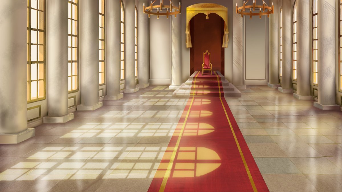 Королевский бальный зал гача