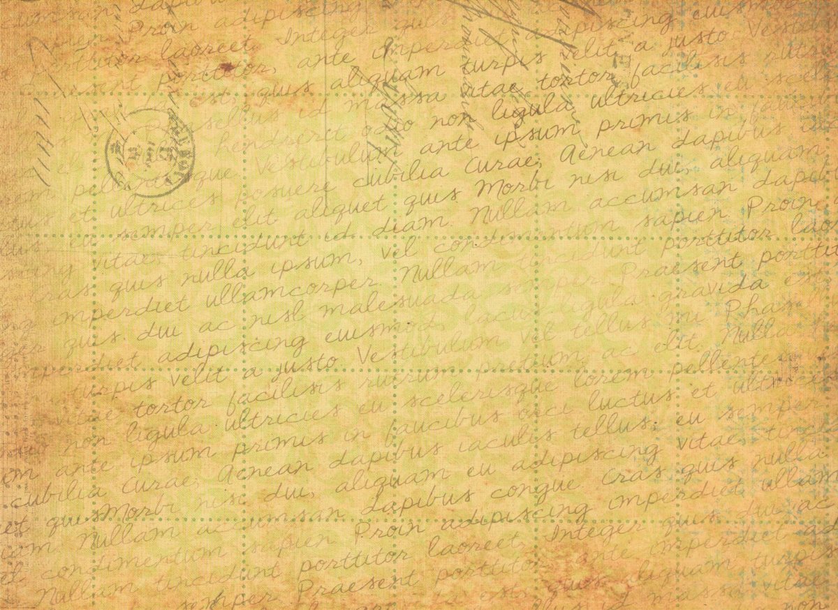 Старые письма фон