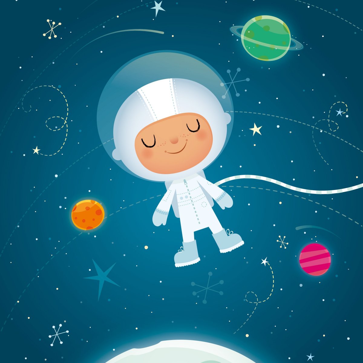 Космос иллюстрация