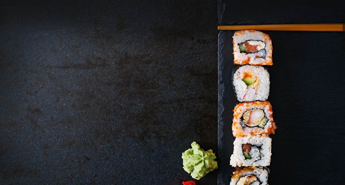 Фон для меню роллов