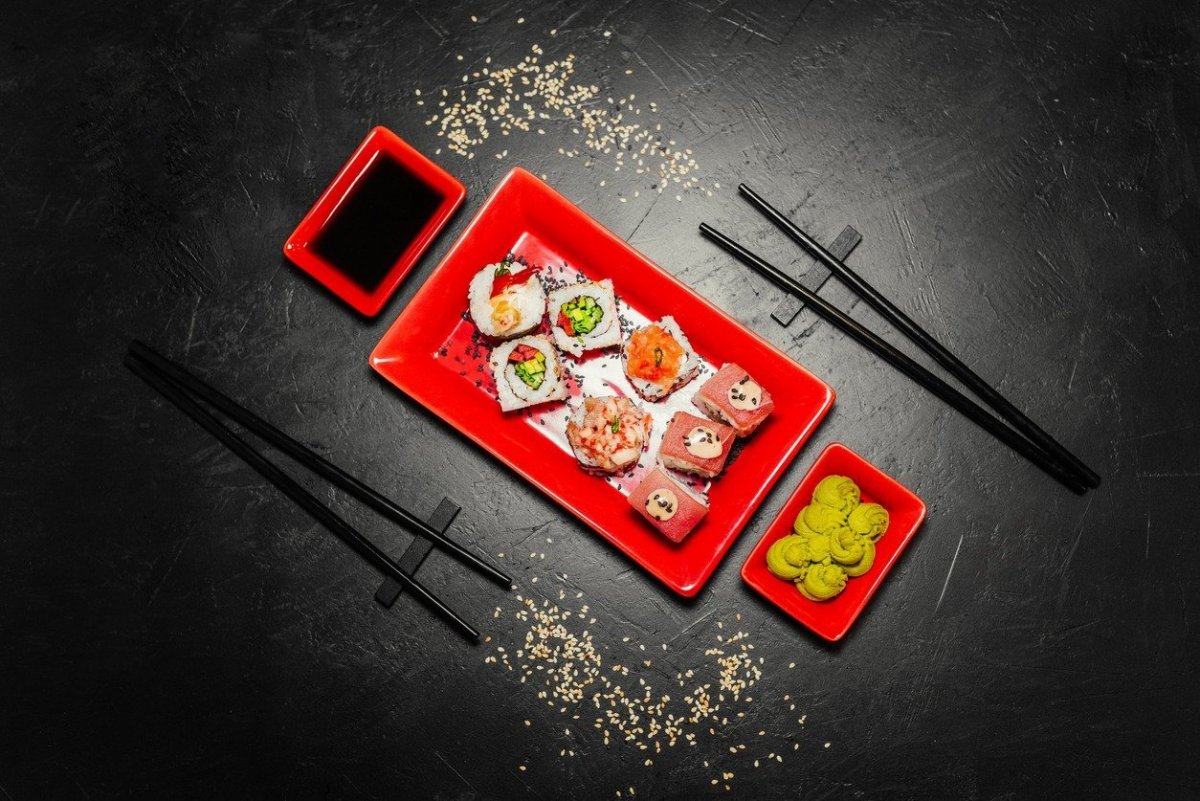 Меню суши роллы пицца