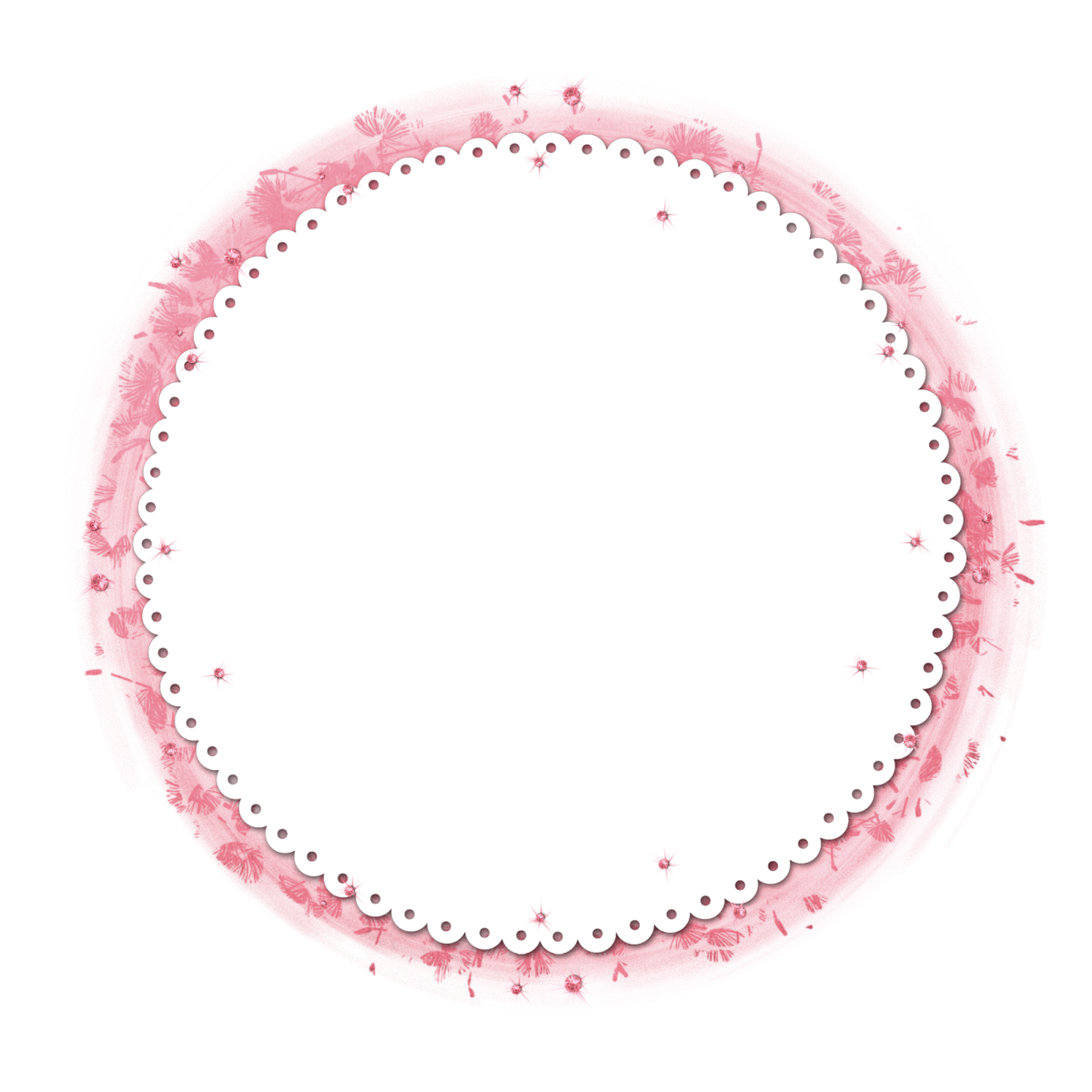 Круглая рамка