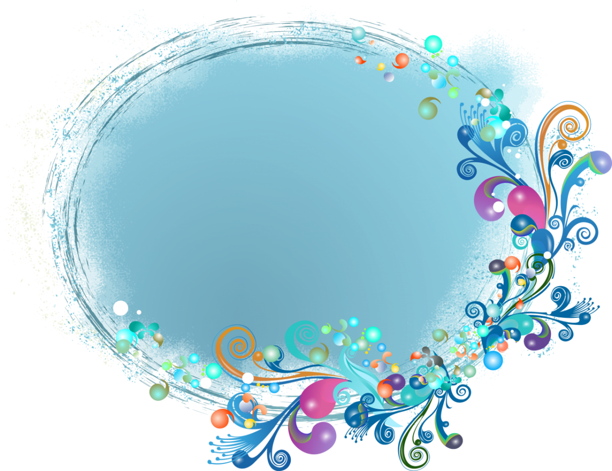 Круглая рамка