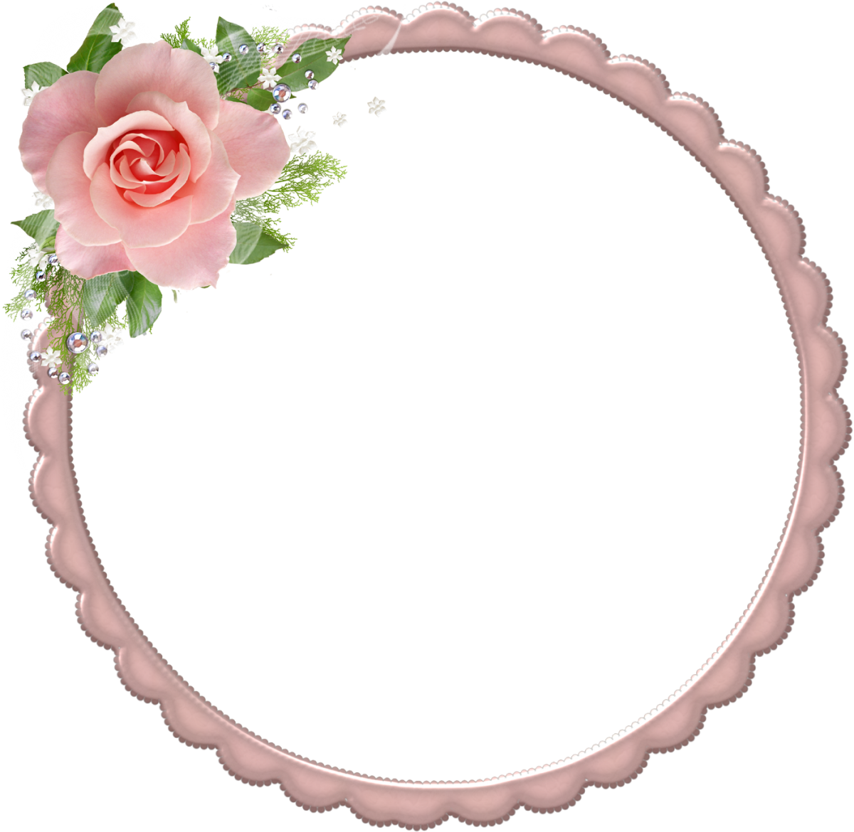 Круглая рамка для фотошопа