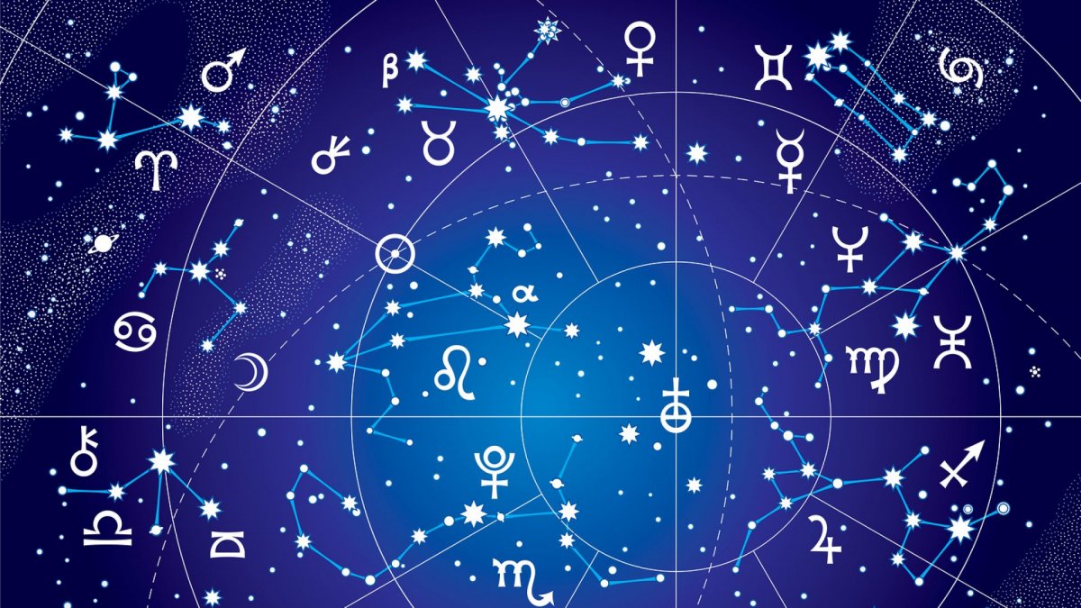 Зодиакальные созвездия на небе