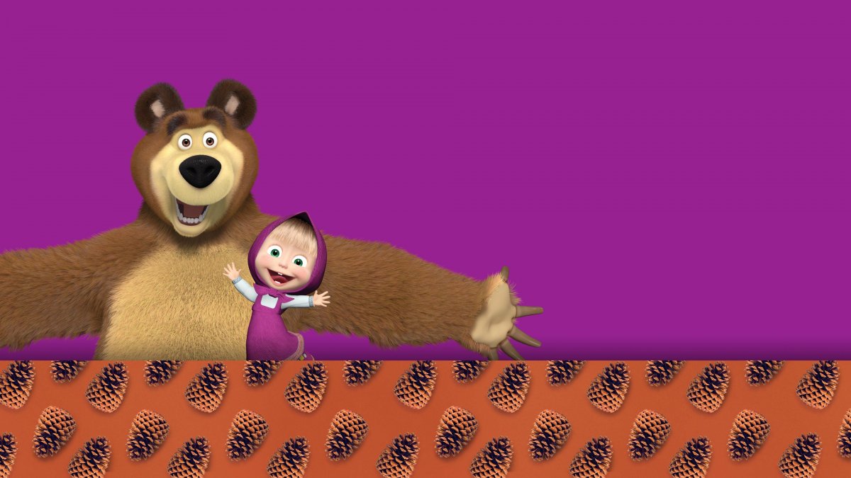 Рамка Маша и медведь