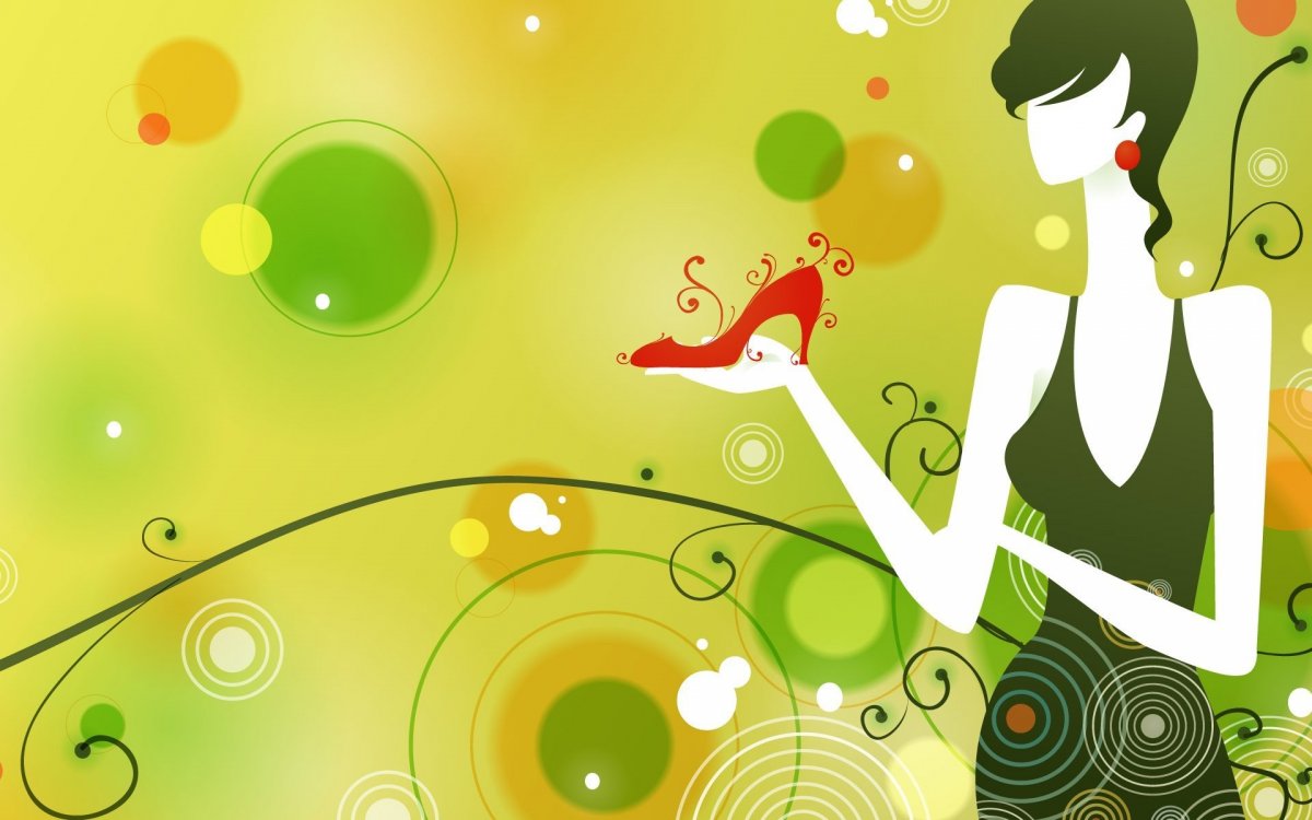 Девушка вектор