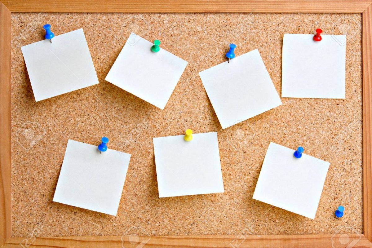 Доска со стикерами