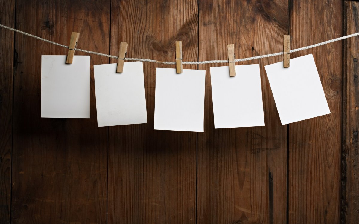 Веревка с прищепками