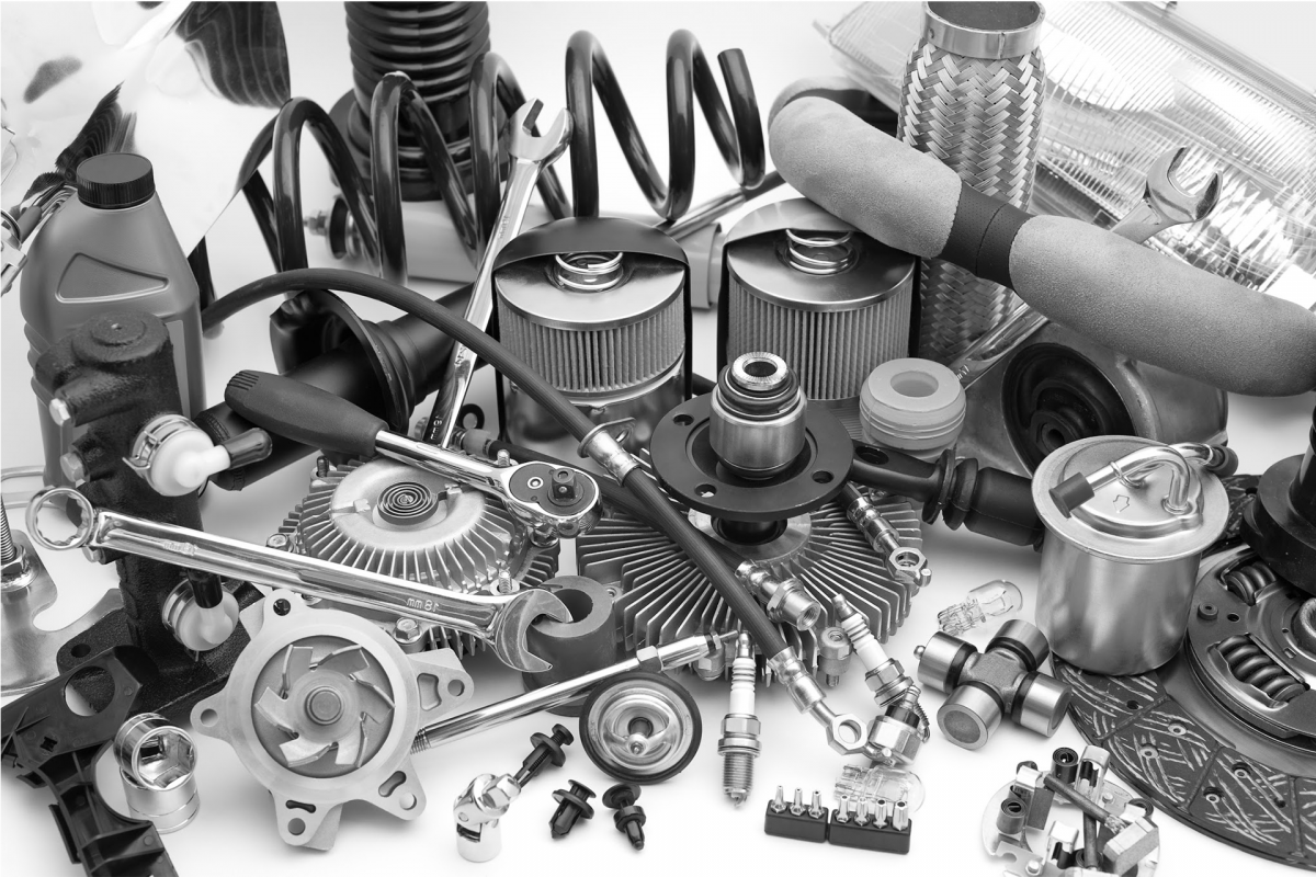 Куча запчастей