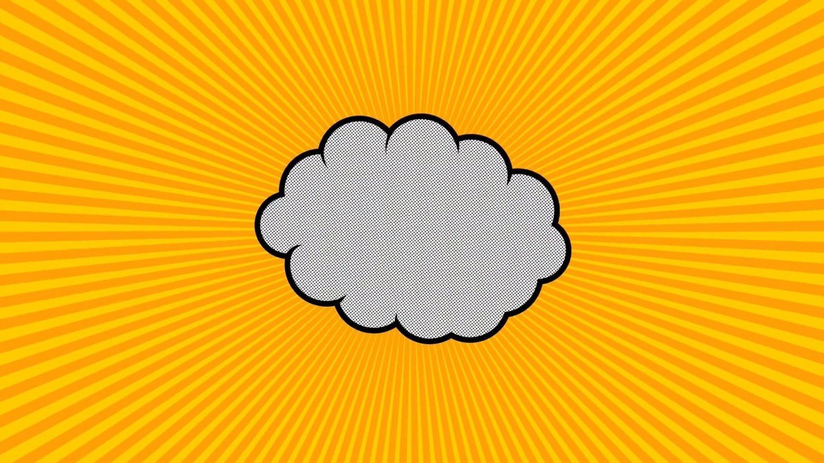 Фон в стиле поп арт