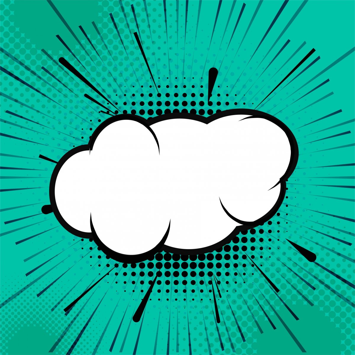 Фон в стиле поп арт