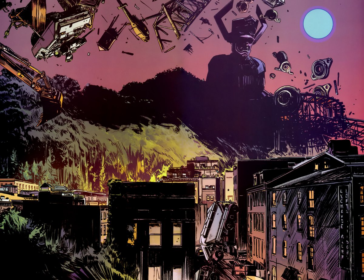 Комикс background