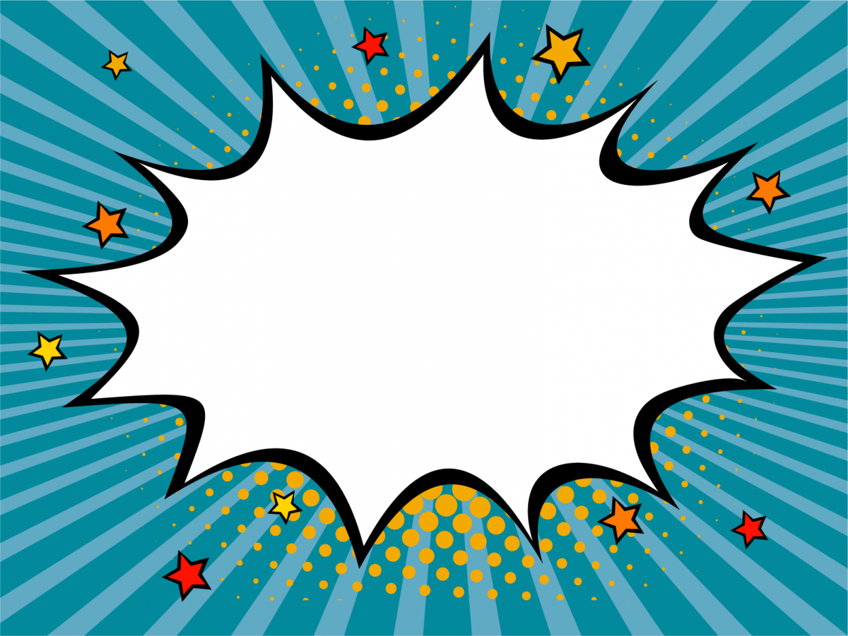 Фон в стиле поп арт