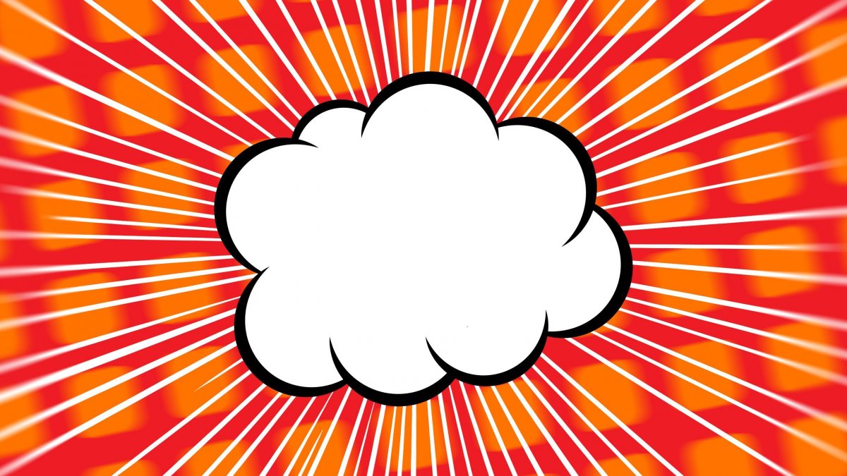 Фон в стиле комиксов