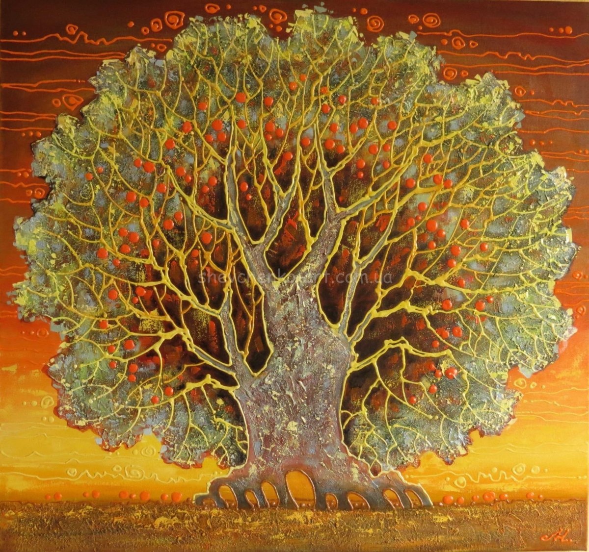 Живописное дерево