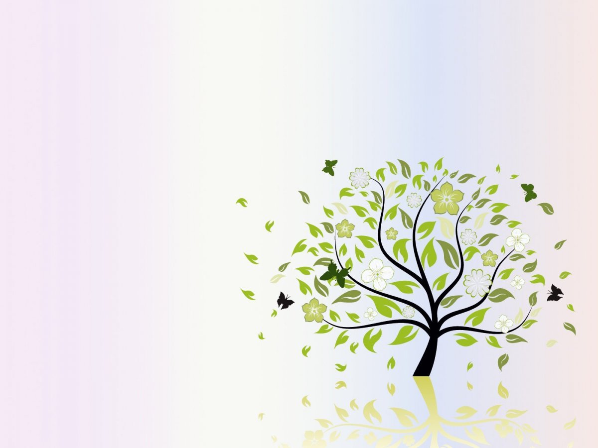 Фоновый рисунок дерево