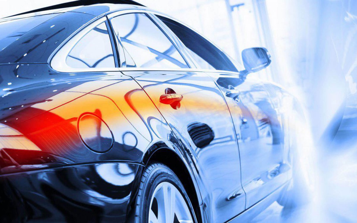 Автомобиль на визитку автосервиса