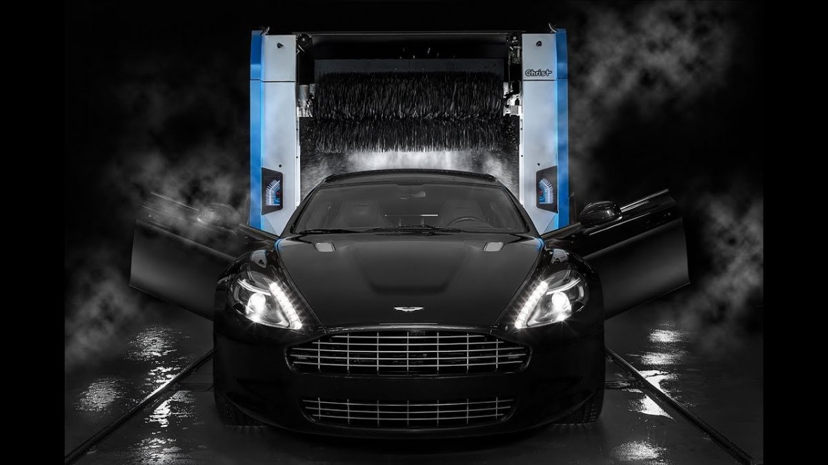 Черная автомойка