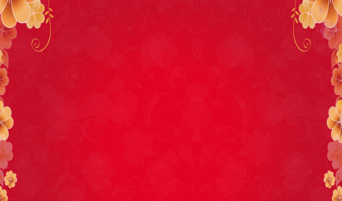 Красные цветы фон