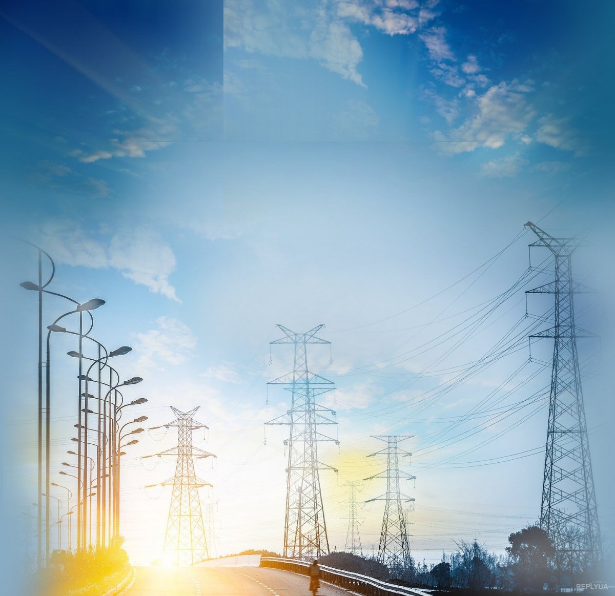 Электричество фон