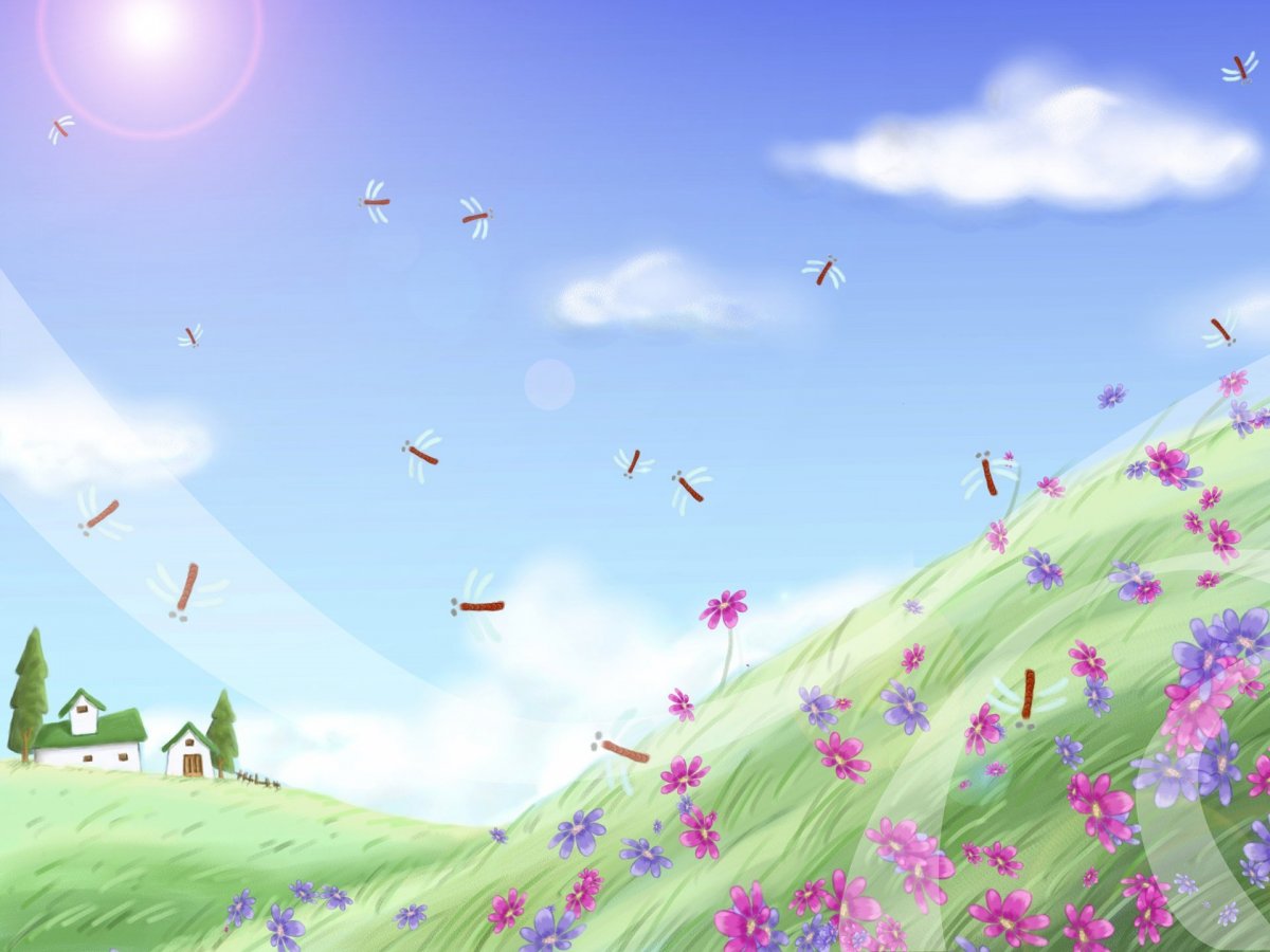 Мультяшный фон