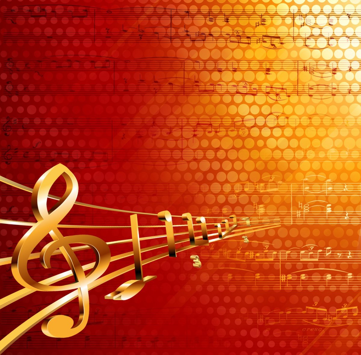 Ретро музыкальный фон