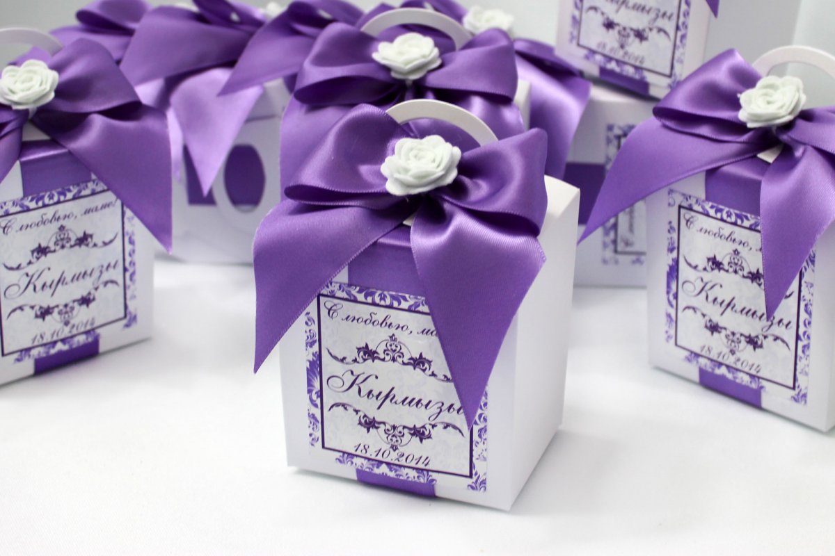 Дизайн бонбоньерок