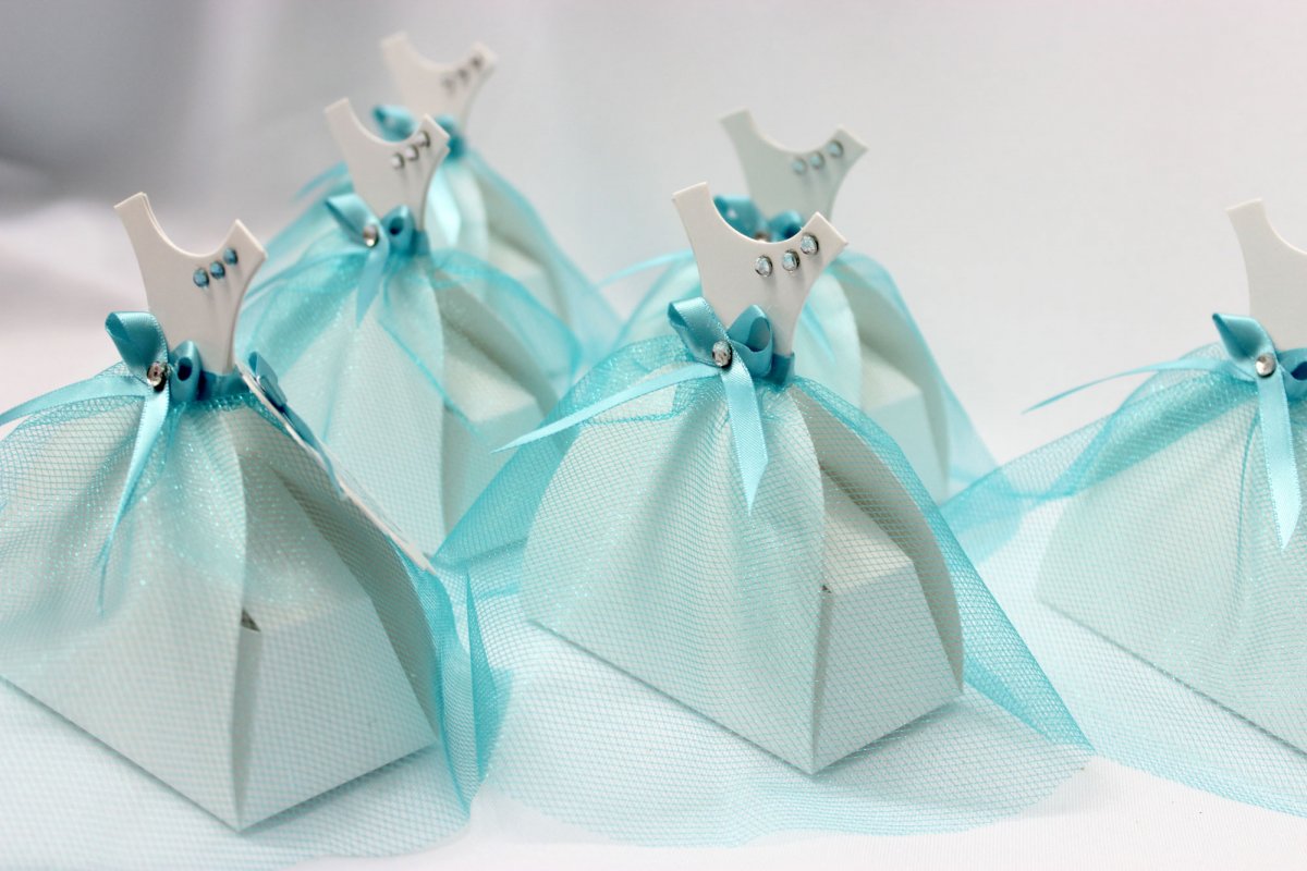 Коробочка в виде платья