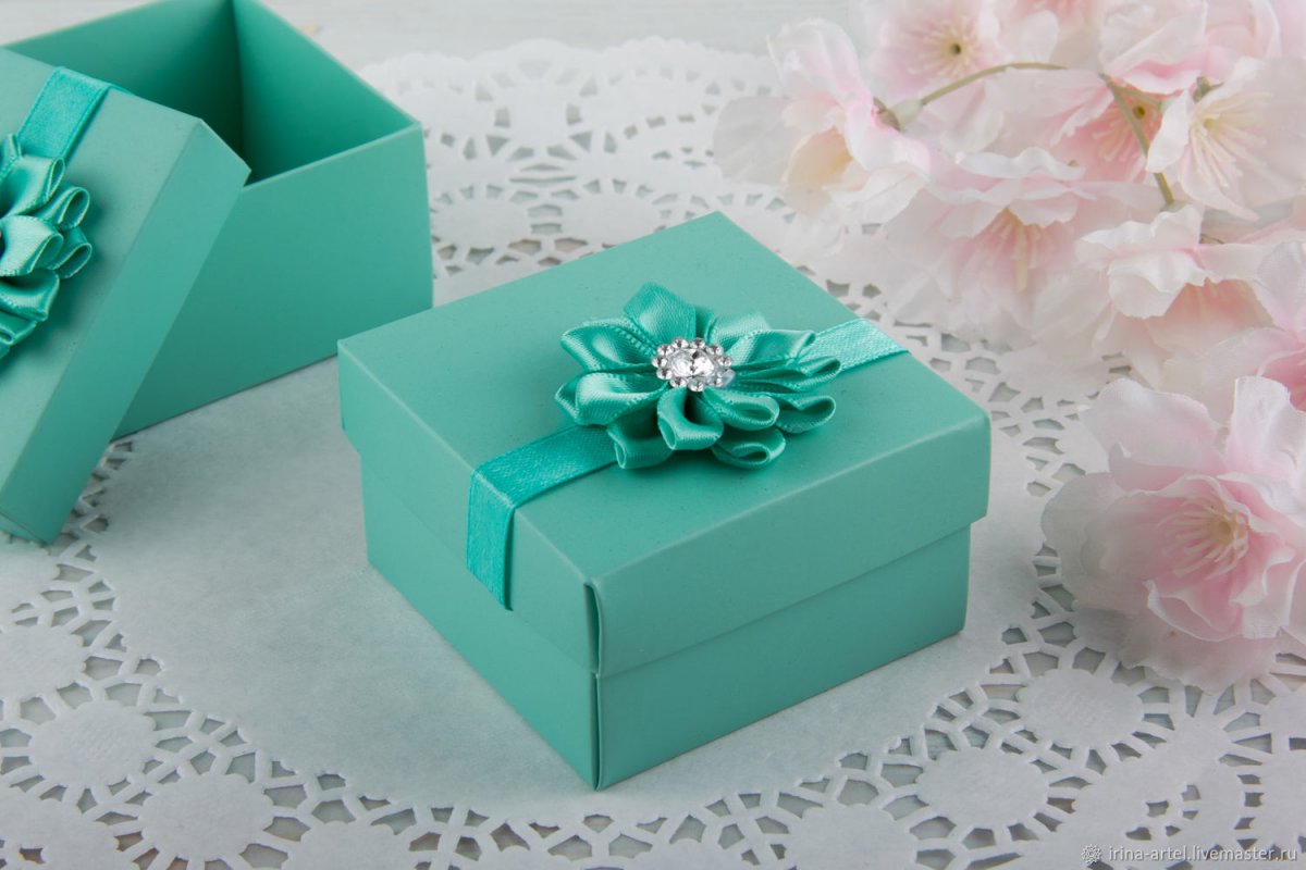 Подарки цвета Тиффани