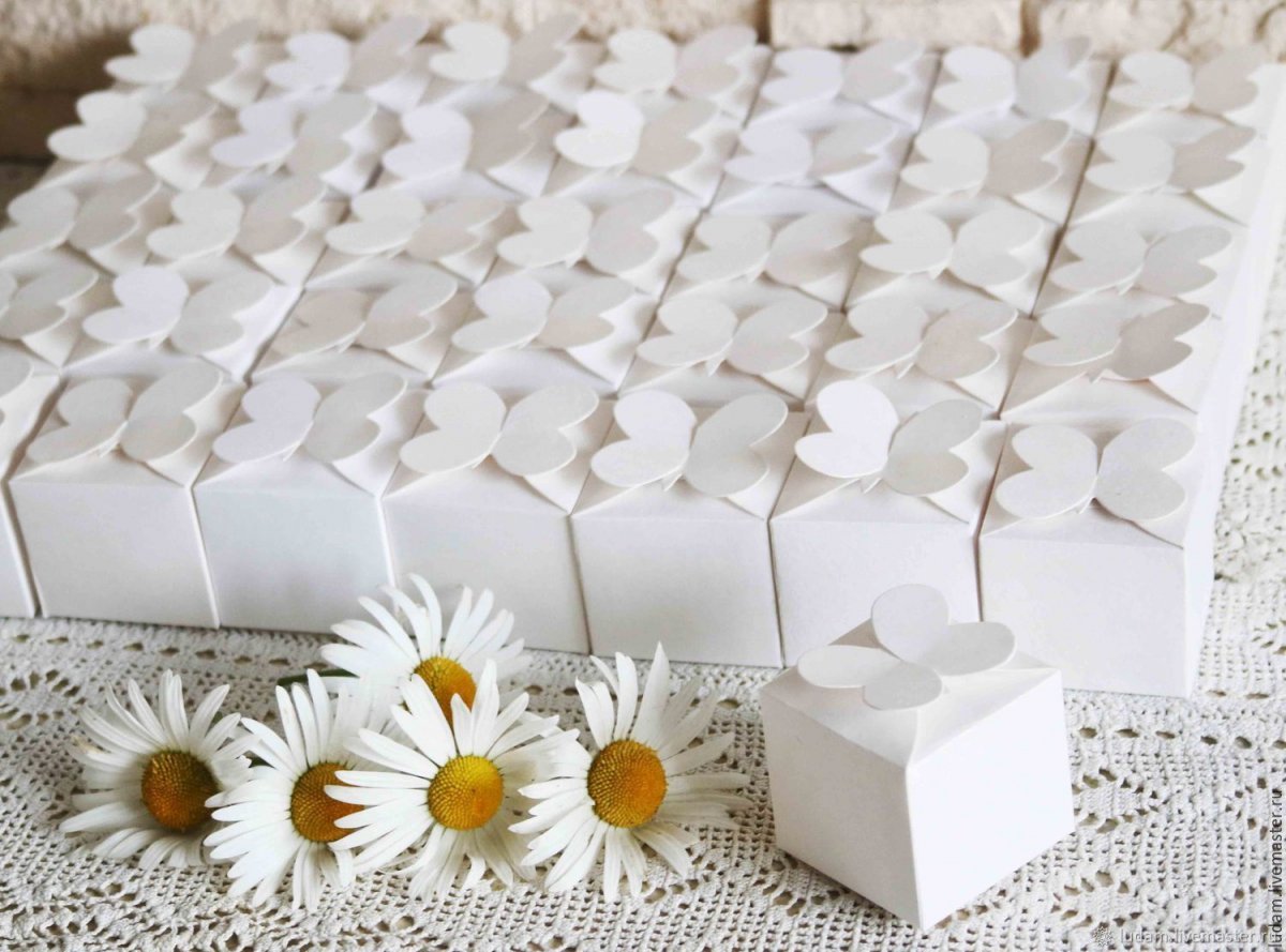 Свадебные бонбоньерки