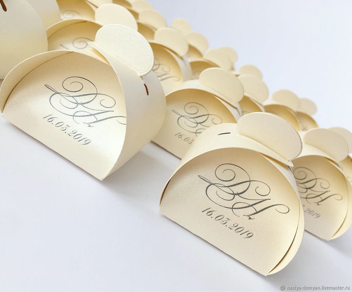 Бонбоньерки на свадьбу