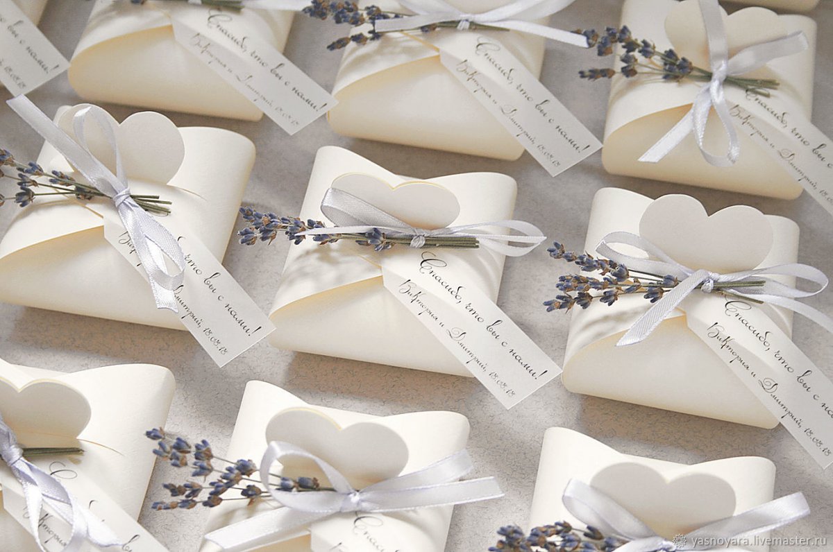Бонбоньерки на свадьбу