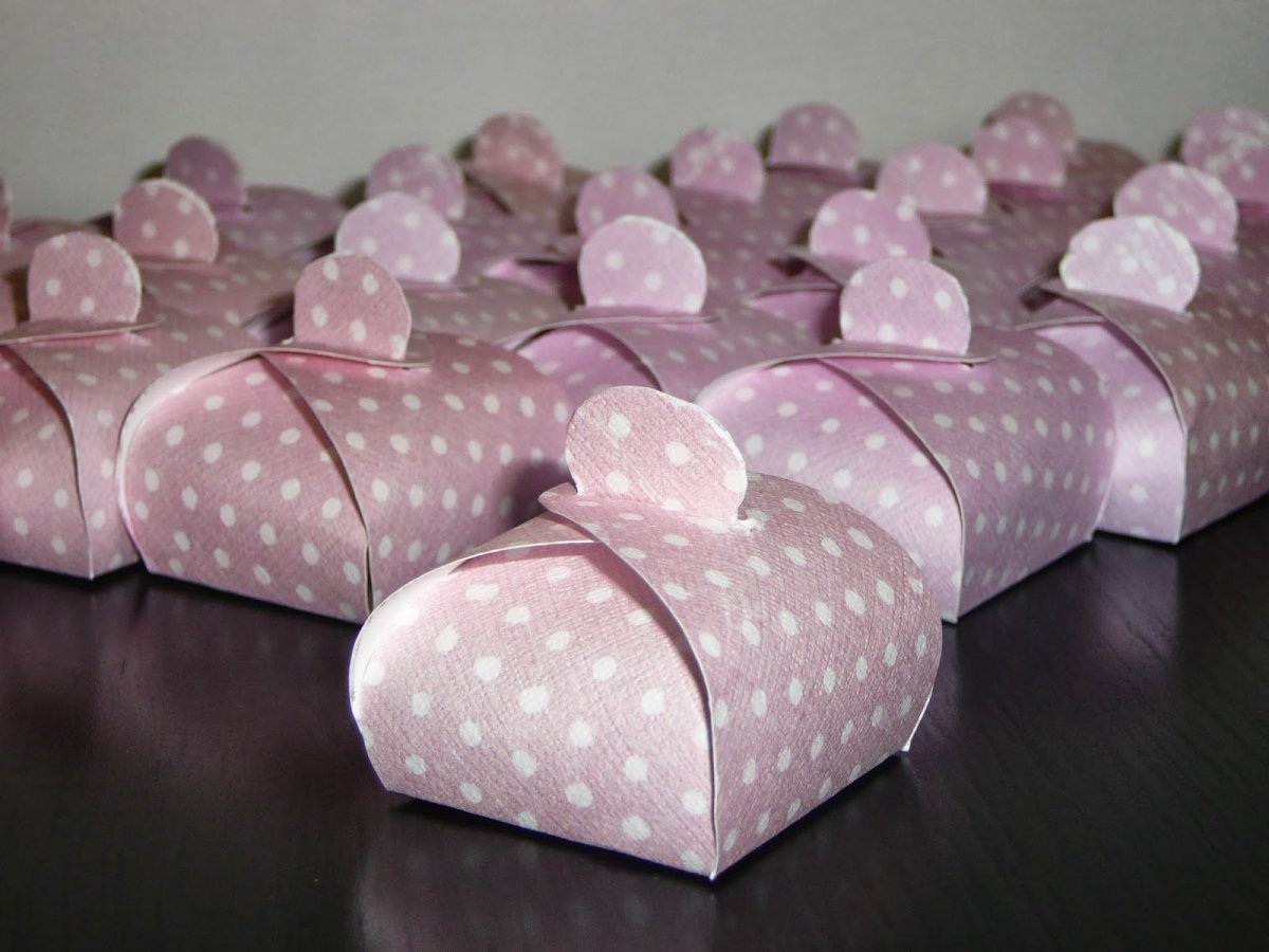 Бонбоньерки из пенопласта