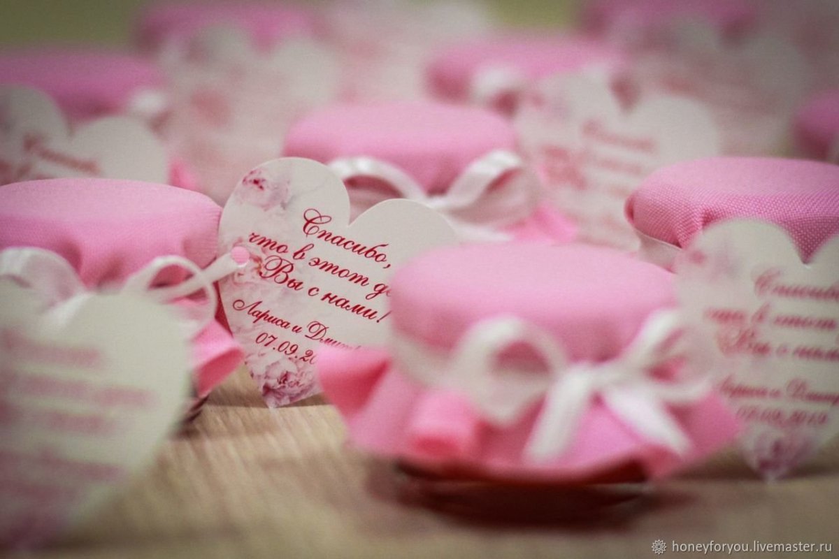 Бонбоньерки гостям на свадьбу как подписать